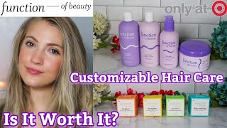 Function of Beauty Hair Care at Target + Comparison with Original Version