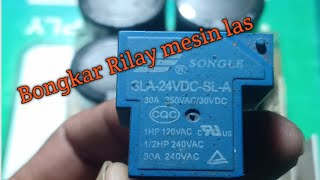 Bongkar Relay mesin las