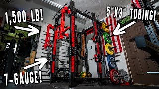 Arsenal Strength Alpha 7 Squat Rack Review: The Most OVERBUILT Squat Rack In Existence