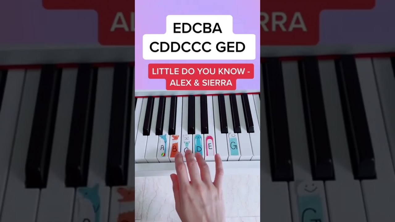 Little Do You Know Alex Sierra Piano Tutorial Littledoyouknow Alexandsierra Little Do You Know Alex Sierra Piano Tutorial Littledoyouknow Alexandsierra