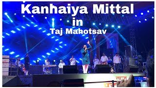 Taj Mahotsav 2025 | Kanhaiya Mittal in Taj Mahotsav | ताज महोत्सव आगरा | Taj Mahotsav Vlog