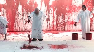 Hermann Nitsch I 66th Painting Action