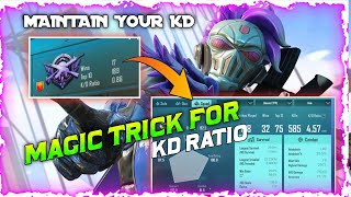 How to increase your KD ratio in pubg mobile