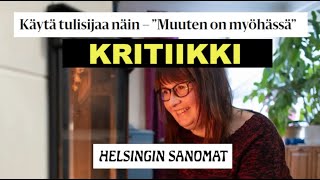 HS: Käytä tulisijaa näin – ”Muuten on myöhässä” / Kritiikki \u0026 Kommentaari #tulisija #korpimuija