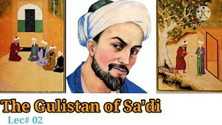 The Gulistan of Sa'di Lec2 | Inter part1 English, Department of English GPGCW