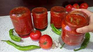 Соление перца в томатном соке! Pomidor sokida qalampir tuzlash! Salt pertsa in tomato juice!