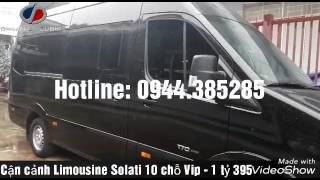 Cận Cảnh Limousin Solati Độ 10 chỗ Vip - 1 tỷ 395