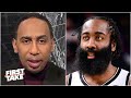 Stephen A. reacts to James Harden leading the Nets to a comeback win over the Suns | First Take