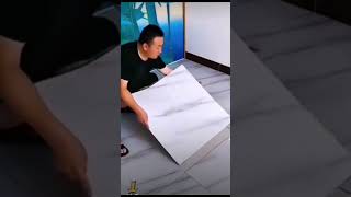 peel and stick Self-adhesive pvc flooring and wall tile