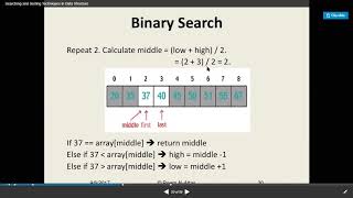 Binary Search Part 2