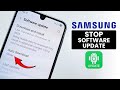 [OneUi 8] How to Stop Software Update on Samsung