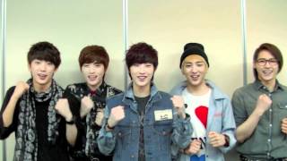 B1A4 コメント 2012/6/13 （K-POP LOVERS! on Ustream）