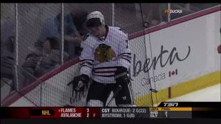 James Wisniewski Hit on Brent Seabrook - Longer