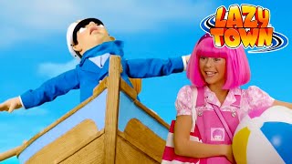 ¡La pandilla va a la playa! | Lazy Town en Español | Dibujos Animados en Español