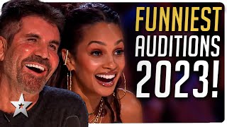 Top 10 FUNNIEST Auditions from Got Talent 2023!