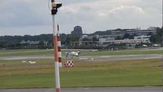 Luxair Dhc 8 Q 400 take off at HAM (HD)