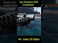 Crazy Sea Monsters SIZE Comparison 2024 || 3D Animation || Bloop Vs El Gran Maja  #bloop #shark