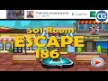 [Walkthrough] Classic Door Escape level 186 - 101 Room escape 186 - Complete Game