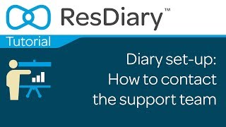 Diary set-up: How to contact the support team