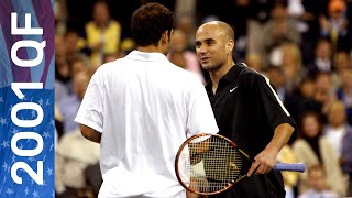 Is this the greatest US Open match ever? | Pete Sampras vs Andre Agassi | US Open 2001 Quarterfinal