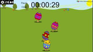 1 minute easter egg race timer