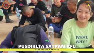 Diksar angkatan letnan pusdiklat satpam kfu Agra darsa kaharsa