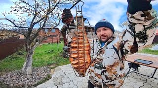 ЛОВИМ и ГОТОВИМ ФОРЕЛЬ ! Приготовим форель в коптильне и в тандыре!\