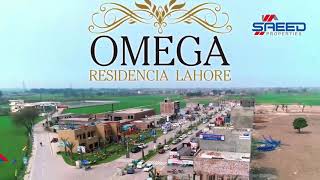 Omega Residencia Lahore | Easy Installment Plan | Plots With Number | Saeed Properties