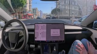 Raw 1x: Tesla FSD 13.2.7: San Francisco to Orinda with Zero Interventions