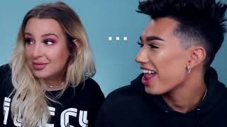 tana mongeau james charles and jeffree star shading each other for 2 minutes lol