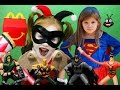 Mcdonald's Happy Meal Justice League Action Toys (complete set 2016) + Real Life Superhero Kids