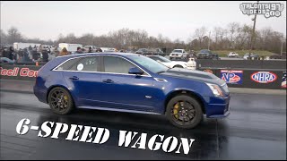 DECEIVING 6-Speed CTS-V WAGON Pushes For 9s! 900HP On Nitrous