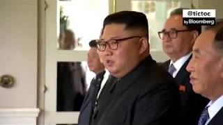 Trump Jokes With Kim Jong Un at Summit