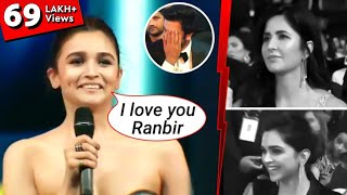 Ex-girlfriends Katerina Kaif, Deepika Padukone REACTION - Alia Bhatt PROPOSED Ranbir live on stage