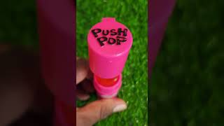 Jumbo Push Pop Candy Strawberry #shorts #candy #pushpop #subscribe