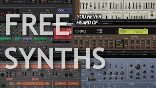 I found a Free Synth Gold Mine! (K Brown Synth Demo)