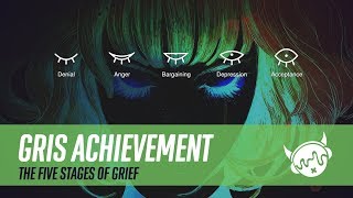 GRIS - Achievement : The Five Stages of Grief + Ending Scene