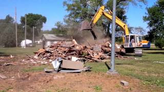 alvo fire barn demolition