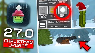 UPDATE 27.0: CHRISTMAS UPDATE in Melon Playground! WHAT WILL BE ADDED?