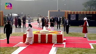 Leaders Pay Tribute to Atal Bihari Vajpayee on His 100th Birth Anniversary at Sadaiv Atal Memorial