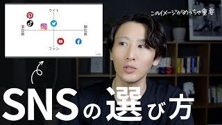 【店舗SNS活用法】店舗集客するならどのSNSを選べばいいのか？を解説します。