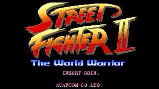 【AC】ストリートファイターII ～The World Warrior～【エンディングまで】