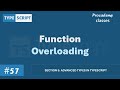 #57 Function Overloading | Advanced Types in TypeScript | A Complete TypeScript Course