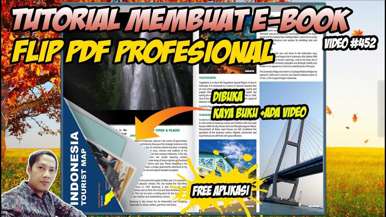 Mudah Membuat🔥 E Book🔥 Dengan Menggunakan Flip PDF Profesional🔥 - YouTube