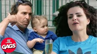 Using Baby To Flirt | Just For Laughs Gags