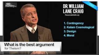 Best Argument for Belief in God?  Dr. William Lane Craig