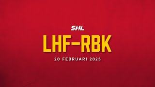 Presskonferens | Luleå Hockey - Rögle BK | 2025-02-20