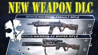 COD Ghosts : NEW "MAVERICK AR & SNIPER RIFLE A2" Weapon DLC Gameplay! - "ONSLAUGHT" DLC Trailer