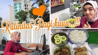 Vlog Rutinitas Pagi Siapin Bekal untuk Kerja