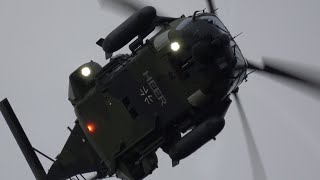 4Kᵁᴴᴰ NH90 TTH 'Heideflieger' Helicopter Display Team German Army